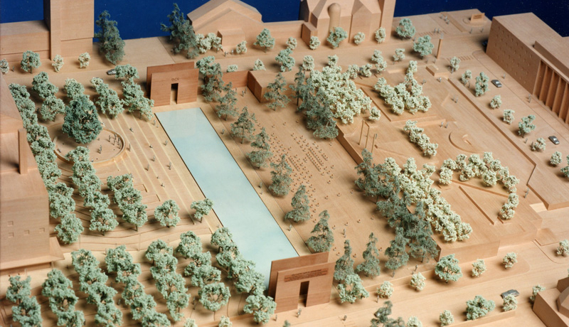 The winning design of Hans and Torrey Butzer with associate Sven Berg.